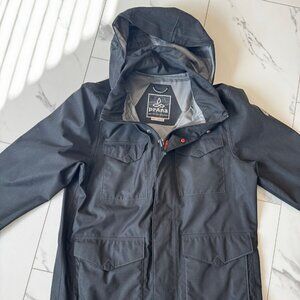 prAna Rain/Softshell Parka (Black)